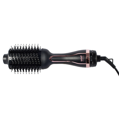 BREVIS OVAL HAIR BRUSH DRYER BLACK (ELEKTROMOS HAJKEFE)